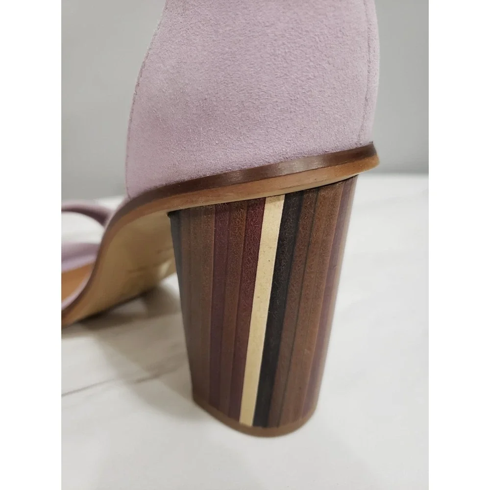 NEW WITH‎ BOX Free People Lavender Suede Serenity Heel SIZE 38.5 / 8.5